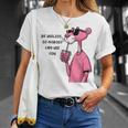 ピンク パンツ Master Of My Own Worth 面白い引用句シャツ Tシャツ 彼女への贈り物