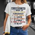 ポーカー パーフェクトデイ ポーカーハンド テキサスホールデムプレーヤー ポーカー Tシャツ 彼女への贈り物