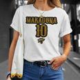 マラドーナ 10 長袖tシャツ Tシャツ 彼女への贈り物