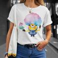 ミニオン Water Colorcotton Candytuart Tシャツ 彼女への贈り物