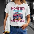 モンスタートラックアーマイジャムモンスタートラックキッズ Tシャツ 彼女への贈り物