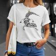 ヤモリ モチーフ 爬虫類 トカゲ テラリウム Tシャツ 彼女への贈り物