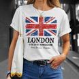 ユニオンジャック 英国の国旗 グレートブリテン ロンドン Union Jack Tシャツ 彼女への贈り物