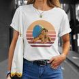 レトロ I Travel Toee ヤドカリ ヴィンテージ ヤドカリ 好き 長袖tシャツ Tシャツ 彼女への贈り物