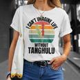 レトロタングル「Tanghuluなしでは人生は想像できない」 Tシャツ 彼女への贈り物