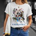 ワシリーカンディンスキー抽象芸術 Tシャツ 彼女への贈り物
