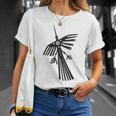 南米のペルーナスカラインハチドリコンドルのシルエット。 Tシャツ 彼女への贈り物