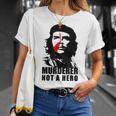 反チェ・ゲバラ・キューバ共産主義者 Tシャツ 彼女への贈り物