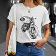 古希祝い バイク好き 車好き 父 男性 女性 クラシックバイク 70歳 I'm Not Old I'm Classic Tシャツ 彼女への贈り物