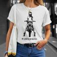 恋人はオートバイ カフェレーサー スクランブラー クラシックバイク ネイキッドバイク Tシャツ 彼女への贈り物