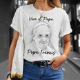 教皇フランシスコ クリスチャン カトリック ビバ イル パパ 教皇 フランシスコ Tシャツ 彼女への贈り物