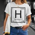 水素シンボルコスチューム。 Tシャツ 彼女への贈り物