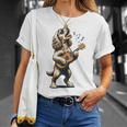 犬 演奏 ギター 歌う アメリカン コッカー スパニエル 面白い Tシャツ 彼女への贈り物