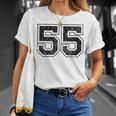 番号 55 Tシャツ 彼女への贈り物