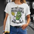 私ほどピックルボールが好きな人はいない Tシャツ 彼女への贈り物