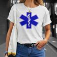 緊急医療レスポンダー Ems Emt 長袖tシャツ Tシャツ 彼女への贈り物