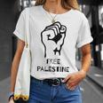 自由パレスチナ・ガザ反戦平和反占領 Tシャツ 彼女への贈り物