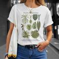葉 フィロデンドロン サトイモ 植物 恋人 ギフト アンスリウム Tシャツ 彼女への贈り物