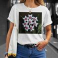 面白いhoya Flowers 多肉植物 ガーデニング 植物 Tシャツ 彼女への贈り物