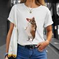面白いtシャツ チワワ 犬 わがままボディ イヌ わんこ メンズ 犬好き グッズ おもしろ 面白い 服 ネタ 長袖tシャツ Tシャツ 彼女への贈り物