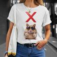 面白くて笑いたい人のためのxハムスター。 長袖tシャツ Tシャツ 彼女への贈り物