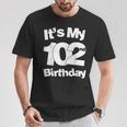 102歳の誕生日。It's My 102歳の誕生日 102歳の誕生日 Tシャツ 面白い贈り物