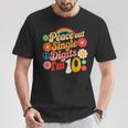 10Th Birthday Girl I'm Double Digits 10 Year Old Birthday T-Shirt Unique Gifts