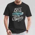 1955 シボレーベルエアブルー Tシャツ 面白い贈り物