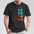 1973年4月1973年 レトロ 1973 ヴィンテージ 1973 Tシャツ 面白い贈り物
