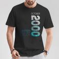 2000年10月 限定版 レトロ 2000 ヴィンテージ 2000年 Tシャツ 面白い贈り物