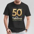 50歳の誕生日 50歳と素晴らしさの半世紀 Tシャツ 面白い贈り物