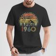 65歳の誕生日プレゼント 男性用 1960年4月 65歳の誕生日 Tシャツ 面白い贈り物