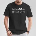 Abuela 2024 Ritmo Cardiaco Anuncio Embarazo Futuras Abuelas Camiseta unisex Regalos divertidos