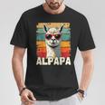 Alpapa Maglia Divertente Per Festa Del Papà Alpaca Maglietta Regalos divertidos