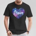 Amo A Maine Para Es Camiseta unisex Regalos divertidos