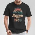Awesomeince 1965 パームツリー 60歳の誕生日 Tシャツ 面白い贈り物