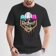 Baseball Drip Boys Ice Cream Waffle Home Plate Respect Drip T-Shirt Unique Gifts