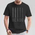 Beadg 5弦ベースギター Bassist Tシャツ 面白い贈り物