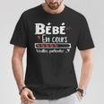 Bébé En Cours Annonce Grossesse Enceinte T-Shirt Cadeaux drôles