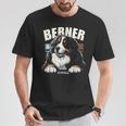 Berner And Chill バーニーズマウンテンドッグ 面白いグラフィックtシャツ Tシャツ 面白い贈り物