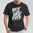Best Dad Evertシャツプリント、Bester Father Der Welt、父の日 Tシャツ 面白い贈り物