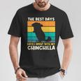 The Best Days Chinchilla チンチラ Tシャツ 面白い贈り物