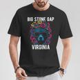 Bigtone Gap バージニア Usa クマと花のデザイン Tシャツ 面白い贈り物