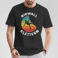 Bigwall Escalada De Rocas Cuello Camiseta unisex Regalos divertidos