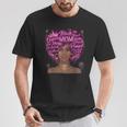 Black Woman Mom African American Happy Mother's Day T-Shirt Personalized Gifts