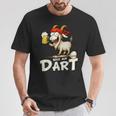Bock Auf Dart ヤギとビールジョッキ 面白いダーツプレーヤー Tシャツ 面白い贈り物