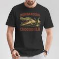 Bombardiro Crocodilo イタリアンブレインロットミーム Tシャツ 面白い贈り物