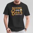 Boxing And Beer Perfectday ボクサー・ボクシング Tシャツ 面白い贈り物