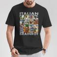 Brainrot Meme イタリアンブレイン 腐敗 イタリアンブレイン Tシャツ 面白い贈り物