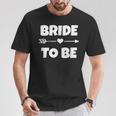 Bride To Be ブライダルシャワーギフトアイデア 花嫁シャツ Tシャツ 面白い贈り物
